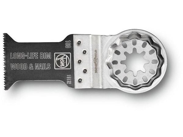 FEIN 63502160220, Sagblad, Gipsplater, Plast, Tre, Bimetall, 50 mm, 35 mm, 3 stykker