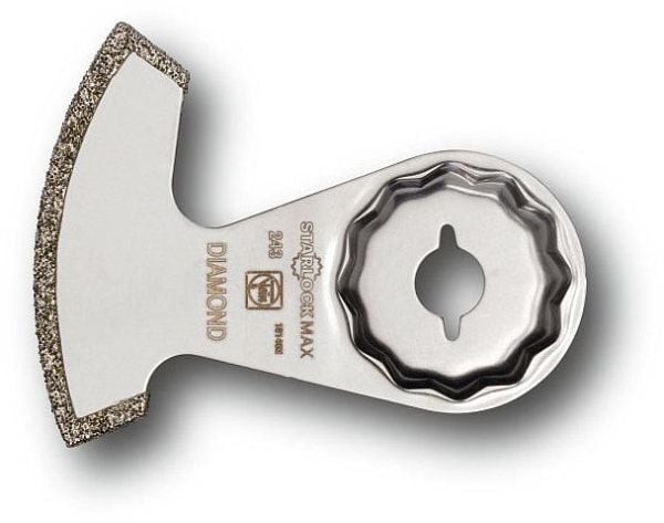 FEIN 63903243210, Diamant-kappeskive med segmentert kant, Tørrkutting, AFSC 18 QCSL (AFSC 18 QCSL), AFSC 18 QSL (AFSC 18 QSL), FEIN cordless MultiT...