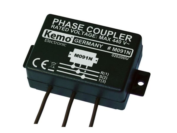 Kemo Powerline M091N Vaihekytkentämoduuli Tulojännite (alue): 400 V/AC (max.)