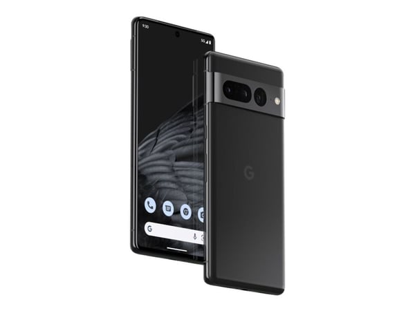 Google Pixel 7 Pro - 5G smarttelefon - dobbelt-SIM - RAM 12 GB / Internminne 128 GB - OLED display - 6.7" - 3120 x 1440 piksler (120 Hz) - 3x bakka...