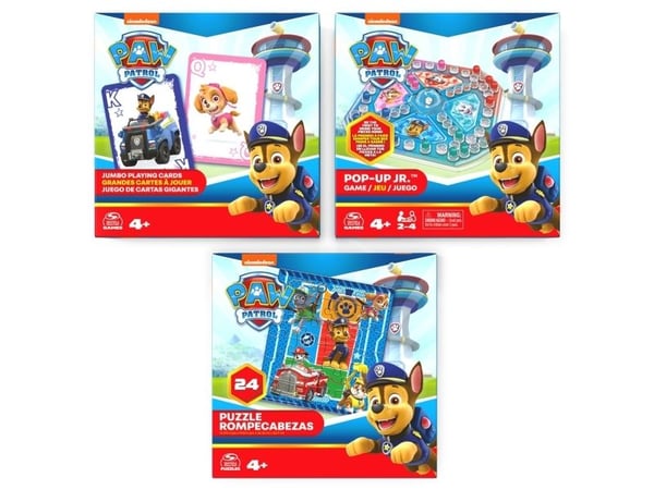 Paw Patrol 3 Pack Games Bundle