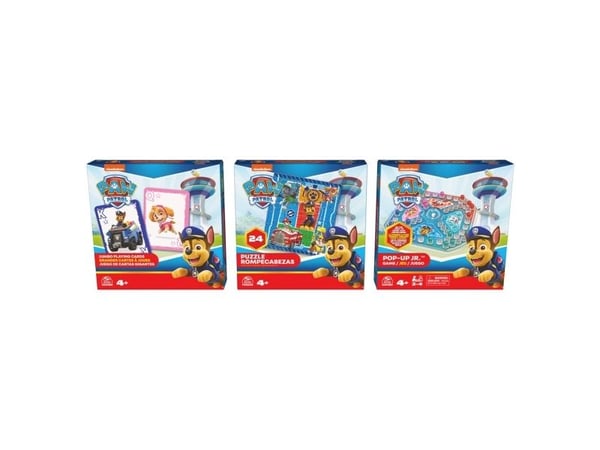 Paw Patrol 3 Pack Games Bundle