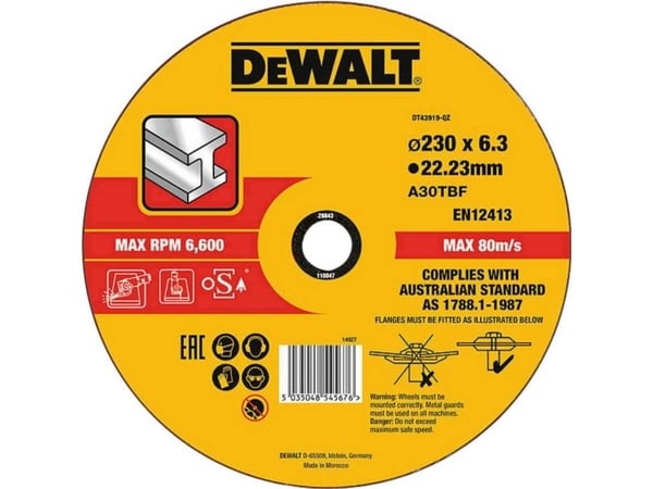 DeWALT DT43919-QZ, Hiomakiekko, 1 kpl