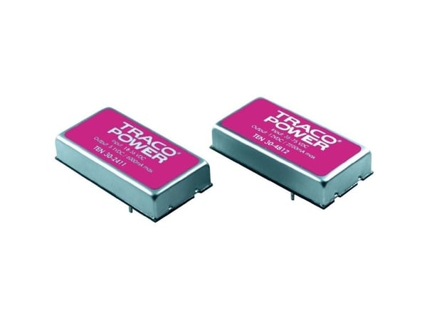 TracoPower TEN 30-2412 DC/DC-muunnin, piirilevy 24 V/DC 12 V/DC 2,5 A 30 W Lähtöjen määrä: 1 x