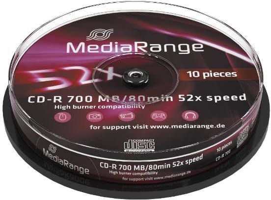 MediaRange - 10 x CD-R - 700 MB