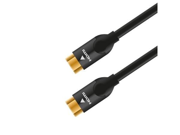 Sinox ULTRAHD - High Speed - HDMI-kabel med Ethernet - HDMI hann til HDMI hann - 1 m - svart - 4K-støtte