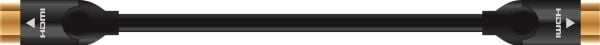 Sinox ULTRAHD - High Speed - HDMI-kabel med Ethernet - HDMI hann til HDMI hann - 1 m - svart - 4K-støtte