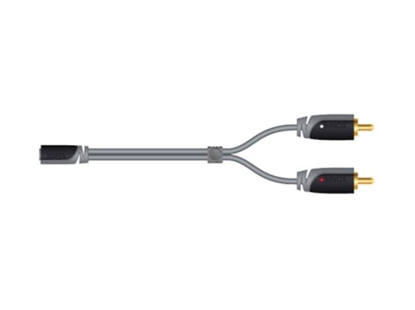 Sinox Plus+ - Audiokapeli - RCA han til stereo mini-jackstik hun - 1 m
