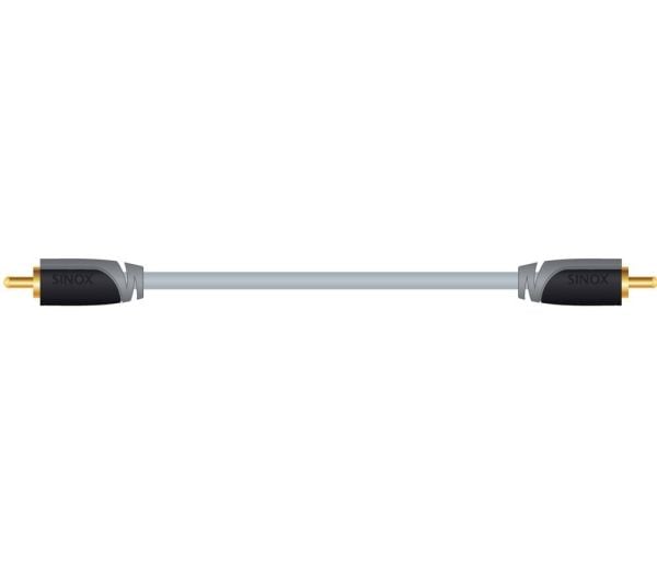 Sinox Plus+ Digitaalinen koaksiaalikaapeli - Audiokapeli - RCA han til RCA han - 2 m