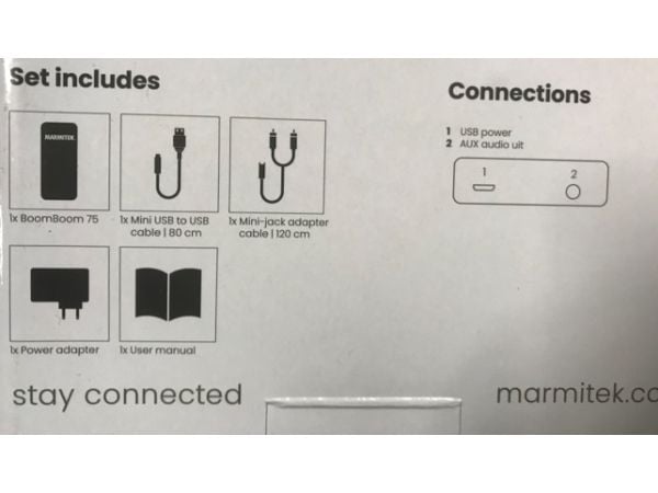 Marmitek BoomBoom 75 - Trådløs Bluetooth-lydmottaker