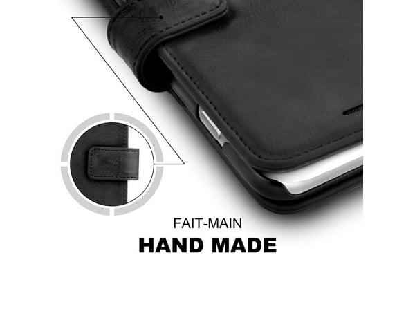 ITSKINS WALLET BOOK, Lommebok-etui, Apple, iPhone 6s, 11,9 cm (4.7"), Svart