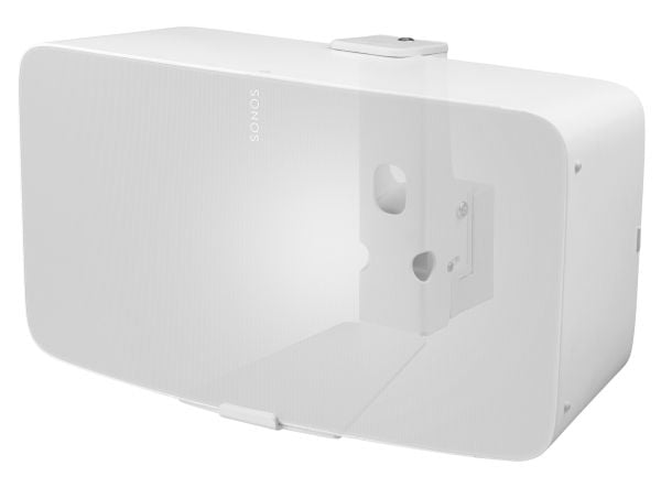 Cavus väggfäste för Sonos® Five/Play:5. horisontellt. vit