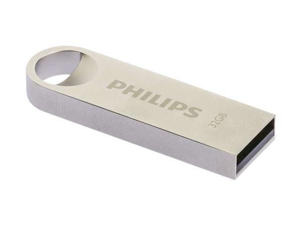 Philips FM32FD160B, 32 GB, USB A-tyyppi, 2.0, Ilman suojusta, 5,4 g, Harmaa