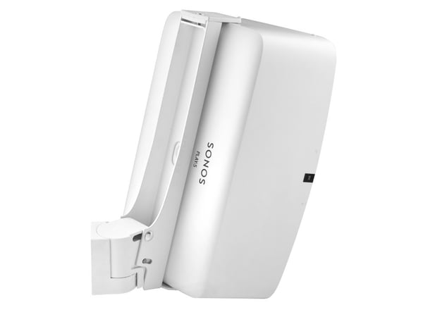 Cavus vægbeslag til Sonos® Five/Play:5. Vertikal. Hvid