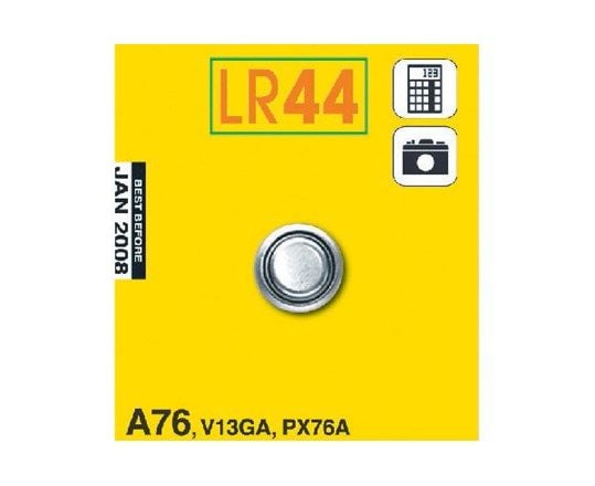 GP A76 - Paristo LR44 - Alkaliparisto