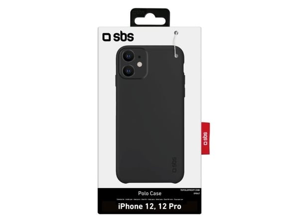 SBS TEPOLOPROIP12MK, Etui, Apple, iPhone 12/12 Pro, 15,5 cm (6.1"), Svart