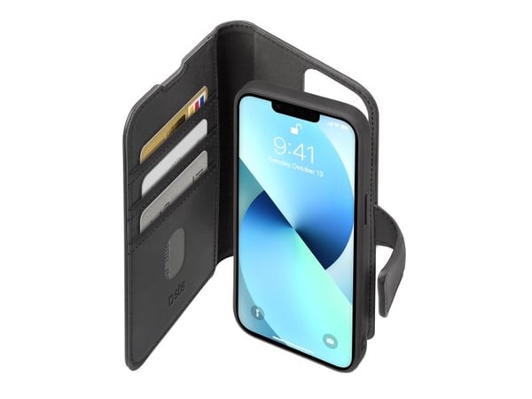 SBS TEBKDETIP13K, Folio, Apple, iPhone 13, 15,5 cm (6.1"), Svart