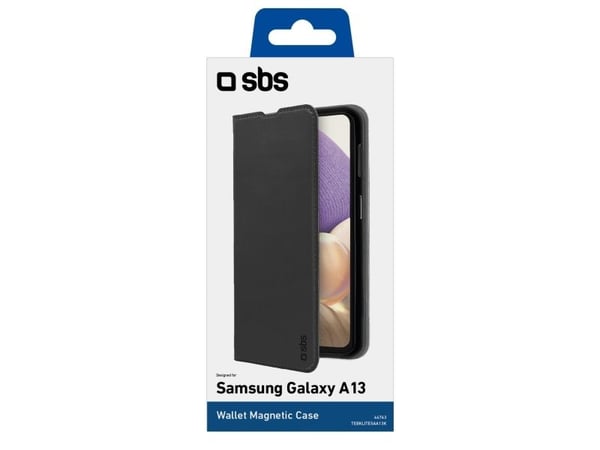 SBS TEBKLITESAA13K, Lommebokveske, Samsung, Samsung Galaxy A13, 16,5 cm (6,5"), Svart