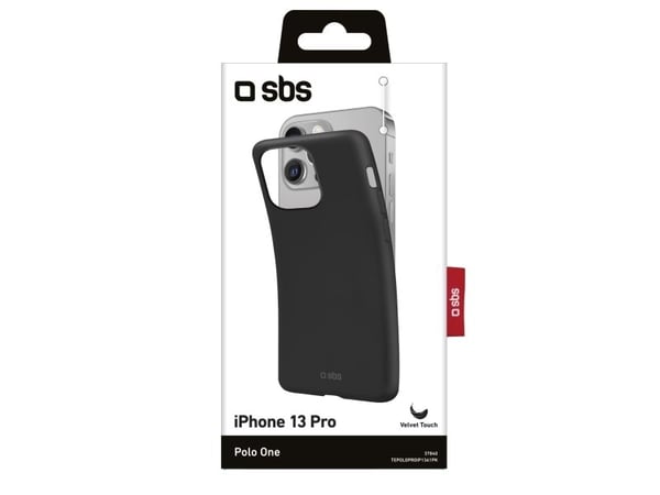 SBS TEPOLOPROIP1361PK, Etui, Apple, iPhone 13 Pro, 15,5 cm (6.1"), Svart