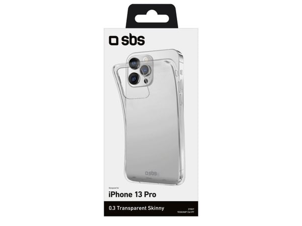 SBS TESKINIP1361PT, Etui, Apple, iPhone 13 Pro, 15,5 cm (6.1"), Gjennomsiktig