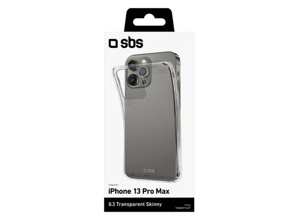 SBS TESKINIP1367T, Etui, Apple, iPhone 13 Pro Max, 17 cm (6.7"), Gjennomsiktig