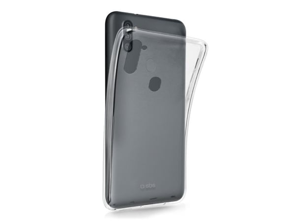 SBS TESKINSAA12T, Suojus, Samsung, Galaxy A12, 16,5 cm (6.5"), Läpinäkyvä