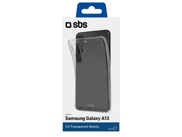 SBS TESKINSAA13T, Etui, Samsung, Samsung Galaxy A13, 16,5 cm (6.5"), Gjennomsiktig
