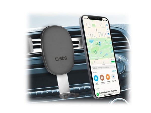 SBS TESUPPCLIPGRAVK, Mobiltelefon/smarttelefon, Passiv holder, Bil, Sort