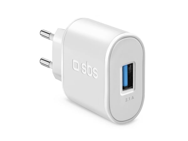 SBS TETR1USB2AWFAST, Innendørs, AC, 5 V, Hvit