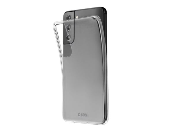 SBS TESKINSAS21T, Etui, Samsung, Galaxy S21, 15,8 cm (6.2"), Gjennomsiktig