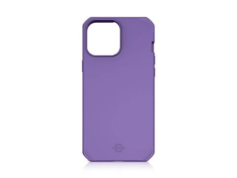 ITSKINS Level 2 Spectrum - Baksidedeksel for mobiltelefon - robust - antimikrobielt - lyst fiolett - for Apple iPhone 13