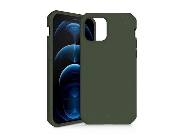 ITSKINS FERONIABIO cover til iPhone 14 / 13®. Kaki grøn