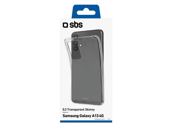 SBS TESKINSAA134GT, Etui, Xiaomi, Samsung Galaxy A13 4G, 16,8 cm (6.6"), Gjennomsiktig