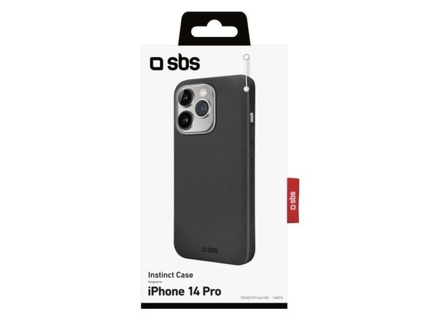 SBS TEINSTIP1461PK, Etui, Apple, iPhone 14 Pro, 15,5 cm (6.1"), Svart