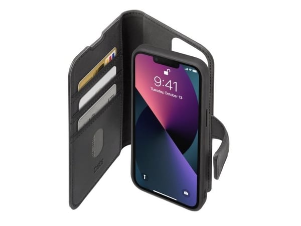 SBS Duo Mag, Folio-kotelo, Apple, iPhone 14 Plus, 17 cm (6.7"), Musta