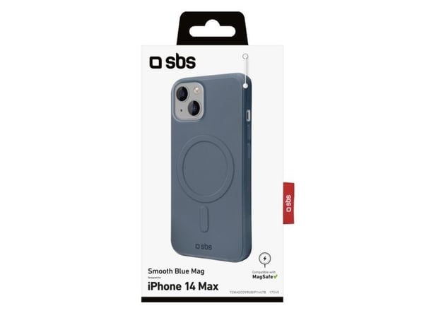 SBS TEMAGCOVRUBIP1467B, Etui, Apple, iPhone 14 Plus, 17 cm (6.7"), Blå