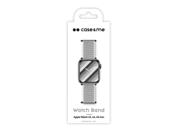 SBS rem til Apple Watch®. 42/44/45 mm. Grå