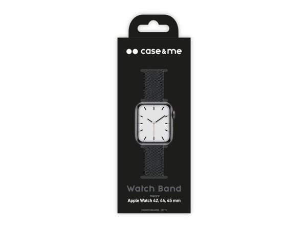 SBS rem til Apple Watch®. 42/44/45 mm. Mørkegrå