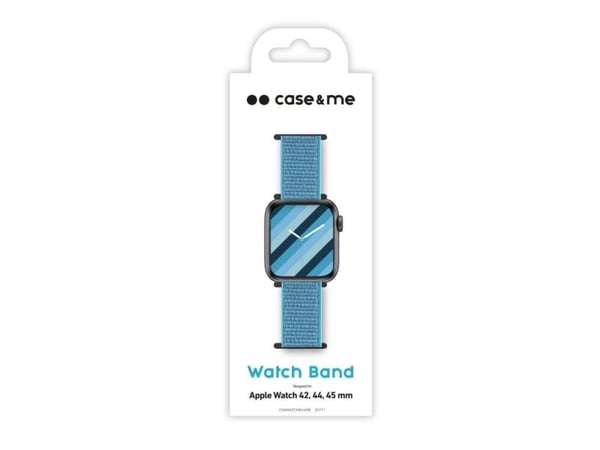 SBS rem til Apple Watch®. 42/44/45 mm. Blå