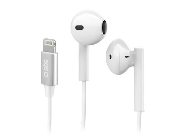 SBS in-ear stereo høretelefoner Studio Mix 105. Hvid
