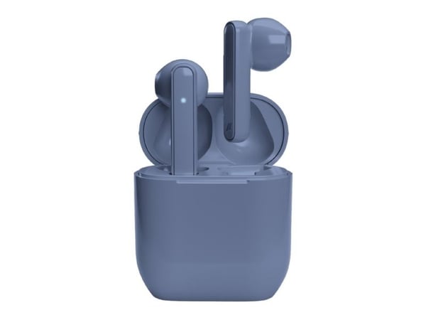 Nubox True Wireless Stereo høretelefoner. Blå