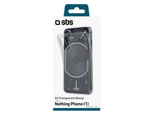 SBS TESKINNOT1T, Etui, Nothing, Phone (1), 16,6 cm (6.55"), Gjennomsiktig