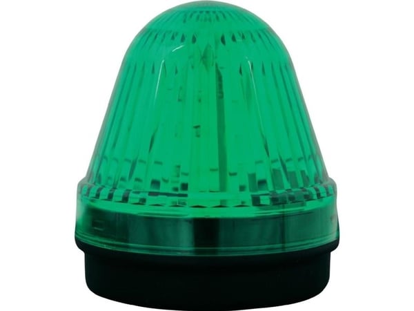 Signal-/LED-lampa ComPro Blitzleuchte BL70 2F CO/BL/70/G/024 grön fast sken + blink 24 V/DC 24 V/AC