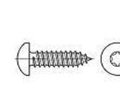 TOOLCRAFT 145201 slisseskrue 6,3 mm 32 mm T-profil DIN 7981 stål galvanisert 250 stk