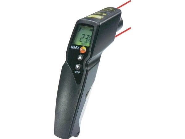 testo 830-T2 Infraröd termometer Optik (termometer) 12:1 -30 - +400 °C Kontaktmåling