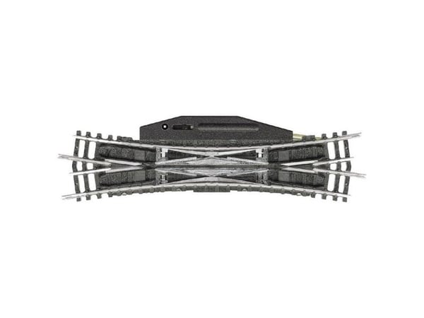 N Minitrix skinnekryss T14960 N dobbelt kryssende sporveksel 129,8 mm 15° 362,6 mm