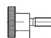 TOOLCRAFT 107478 Fingerskruvar M3 6 mm DIN 464 stål 50 st
