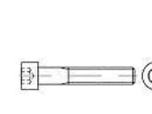 TOOLCRAFT 116069 sylinderskruer M16 560 mm innvendig sekskant DIN 912 stål 10 stk
