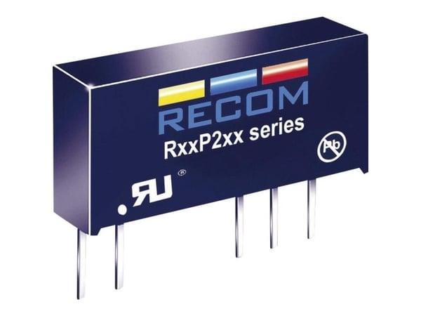 RECOM R05P205S DC/DC-muunnin, tulostus 400 mA 2 W Lähtöjen määrä: 1 x