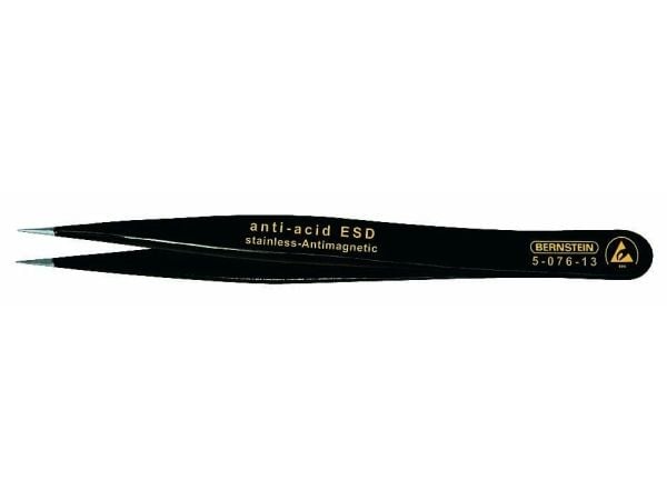 Bernstein 5-076-13, Rustfritt stål, Svart, Spiss, Rett, 19 g, 120 mm